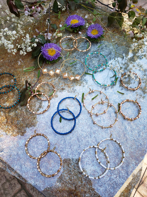 Elle'Centric Accessories Spring Has Arrived collection, Beautiful spring inspired handmade earrings, perfect for spring