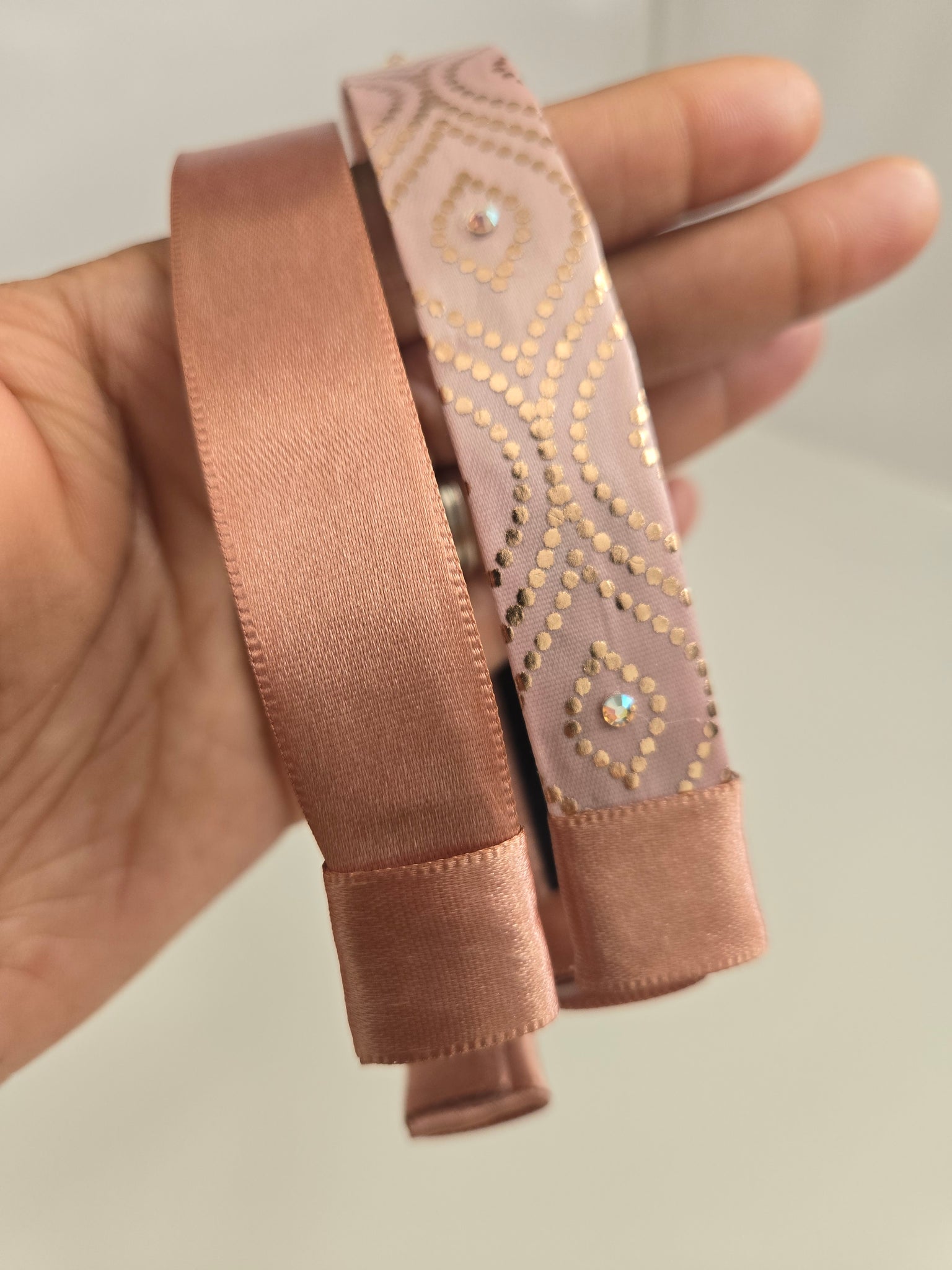 Lavish Rose Gold Headband