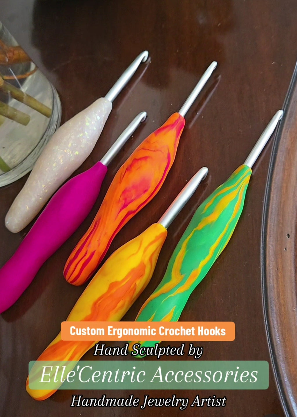 Custom Ergonomic Crochet Hooks