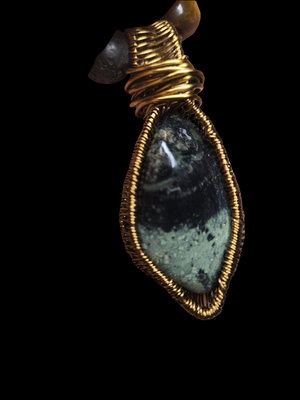 Kambaba Jasper Pendant Necklace