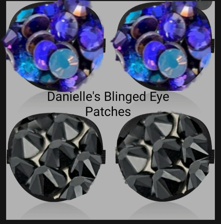 Custom Bling Eye Patches