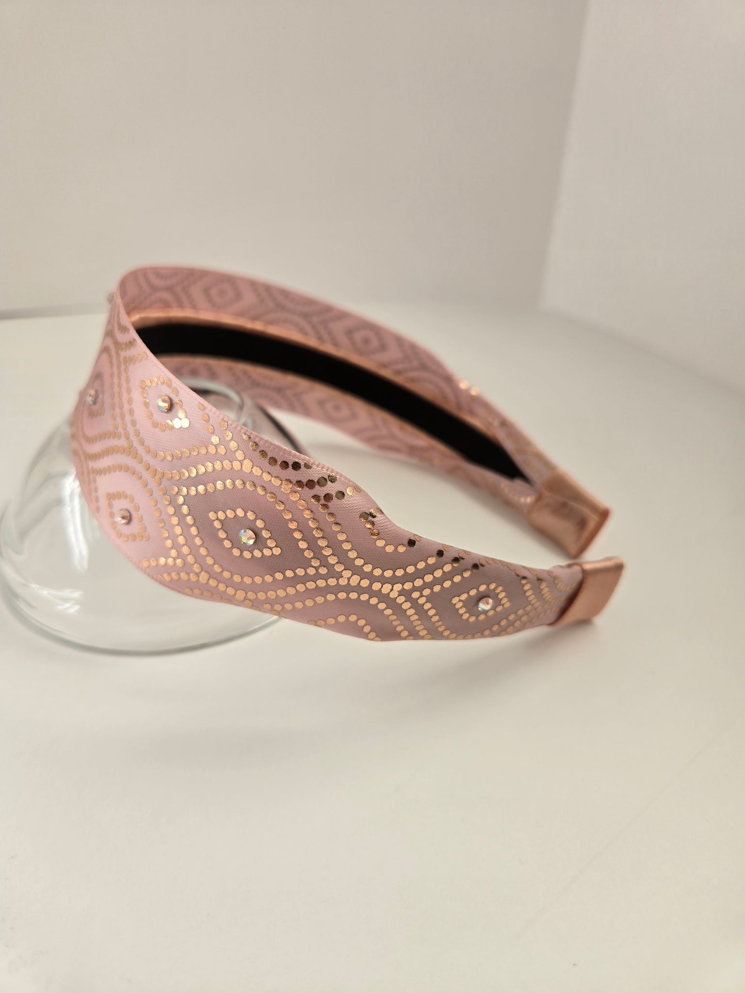 Lavish Rose Gold Headband