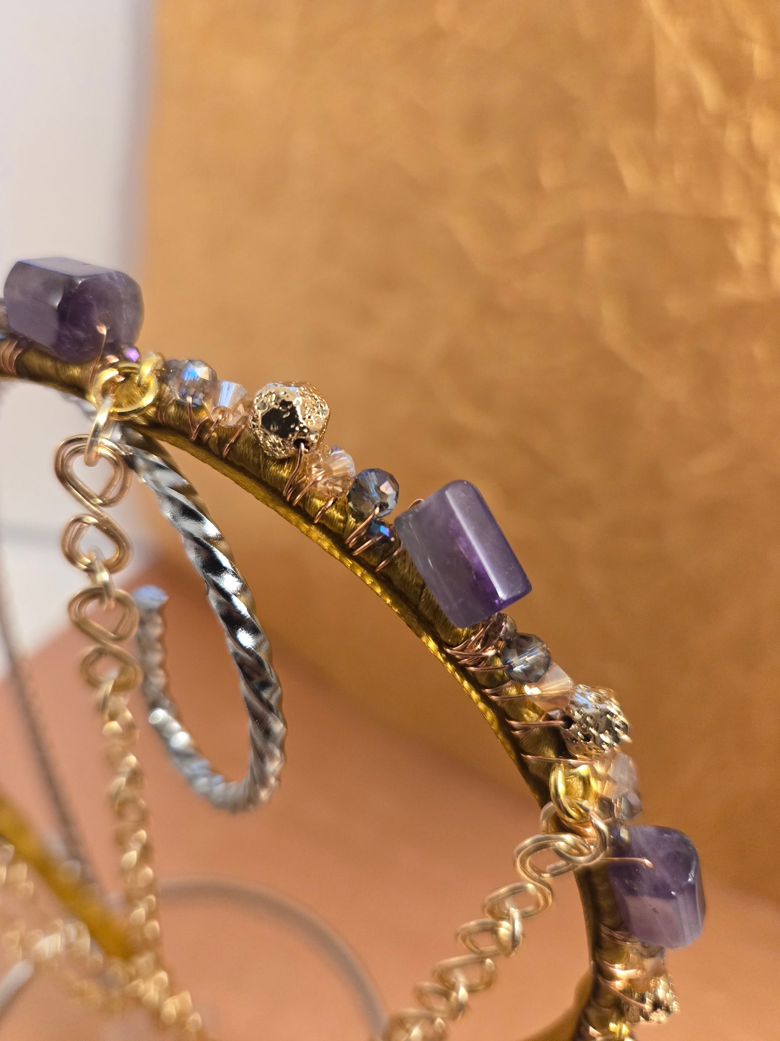 Amethyst Goddess Crown