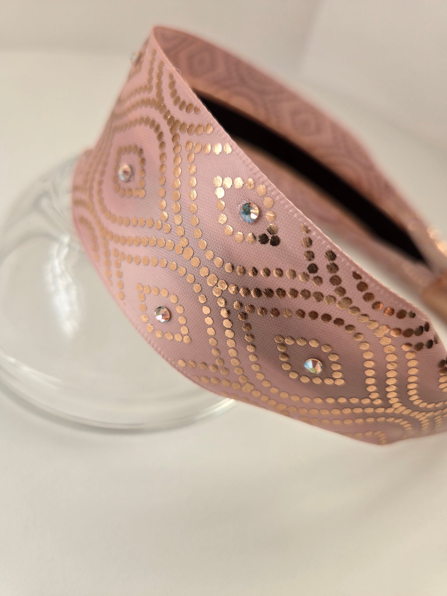 Lavish Rose Gold Headband