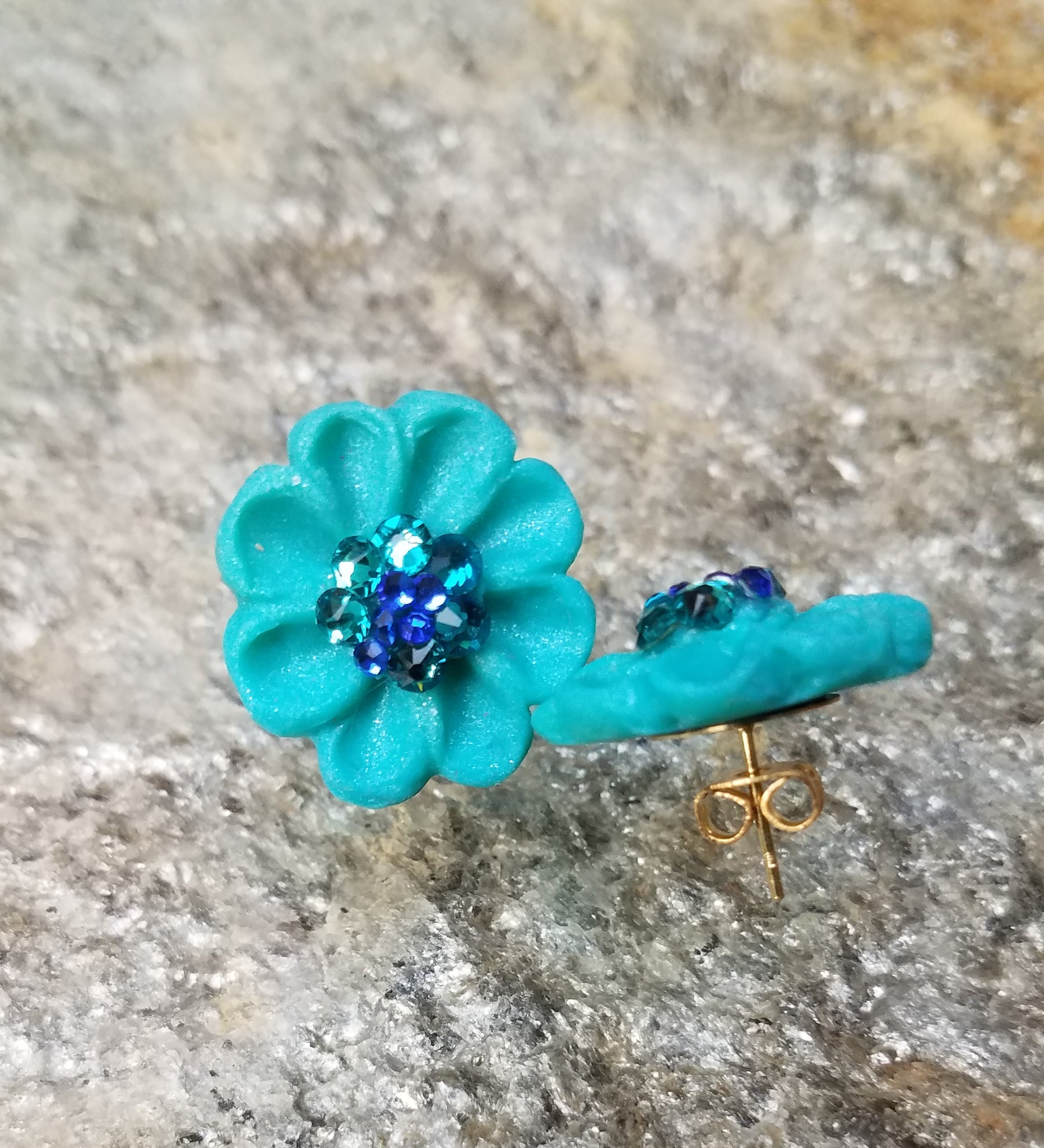 Swarovski Daisy Stud