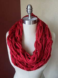 Sultry Red Infiniti Scarf