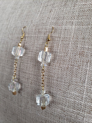 Floating Crystal Earrings