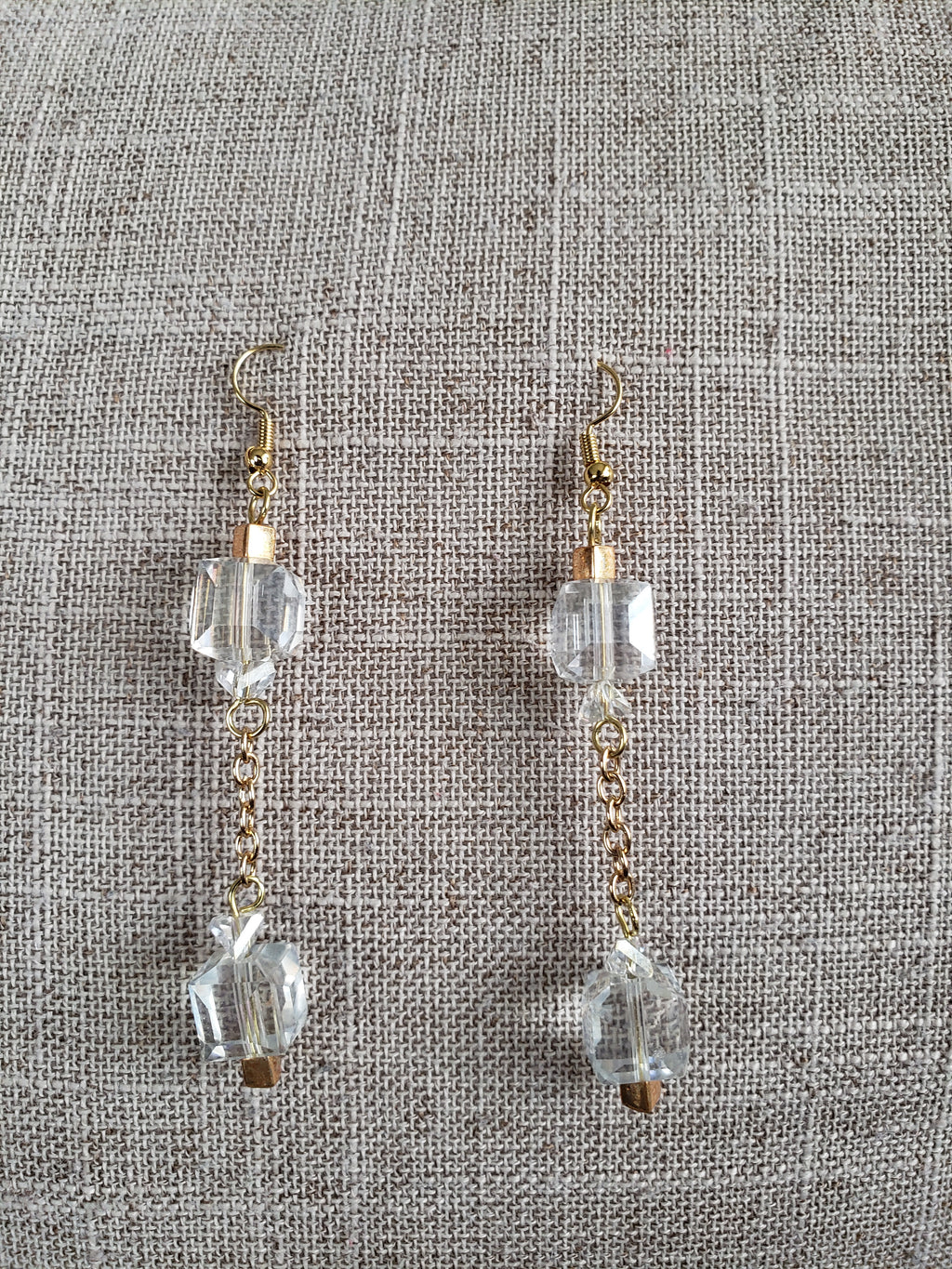 Floating Crystal Earrings