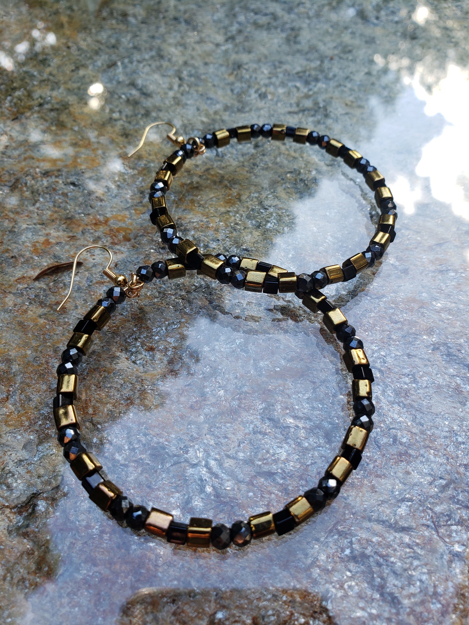 Hematite Hoop