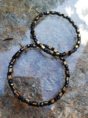 Hematite Hoop