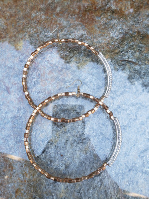 Goddess Bling Hoop