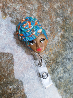 Miss Turban Tropical Badge Reel