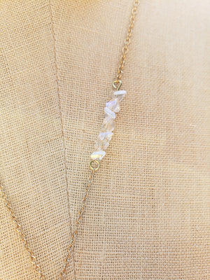 Rose Quartz Necklace Set