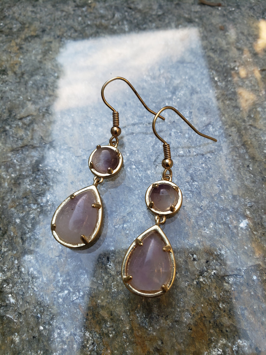 Romance Amethyst Earring