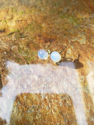 Small Dot Opalite Stud