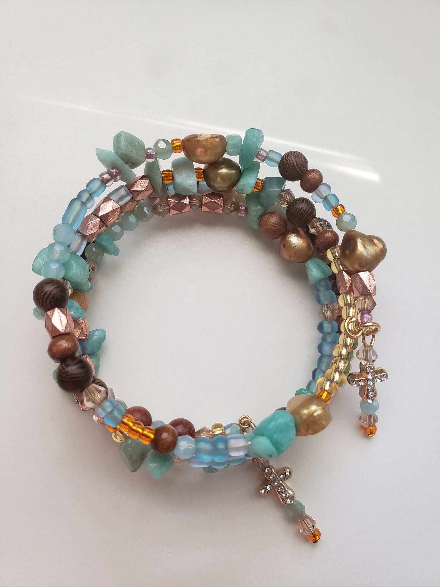 Trinity Amazonite Bracelet