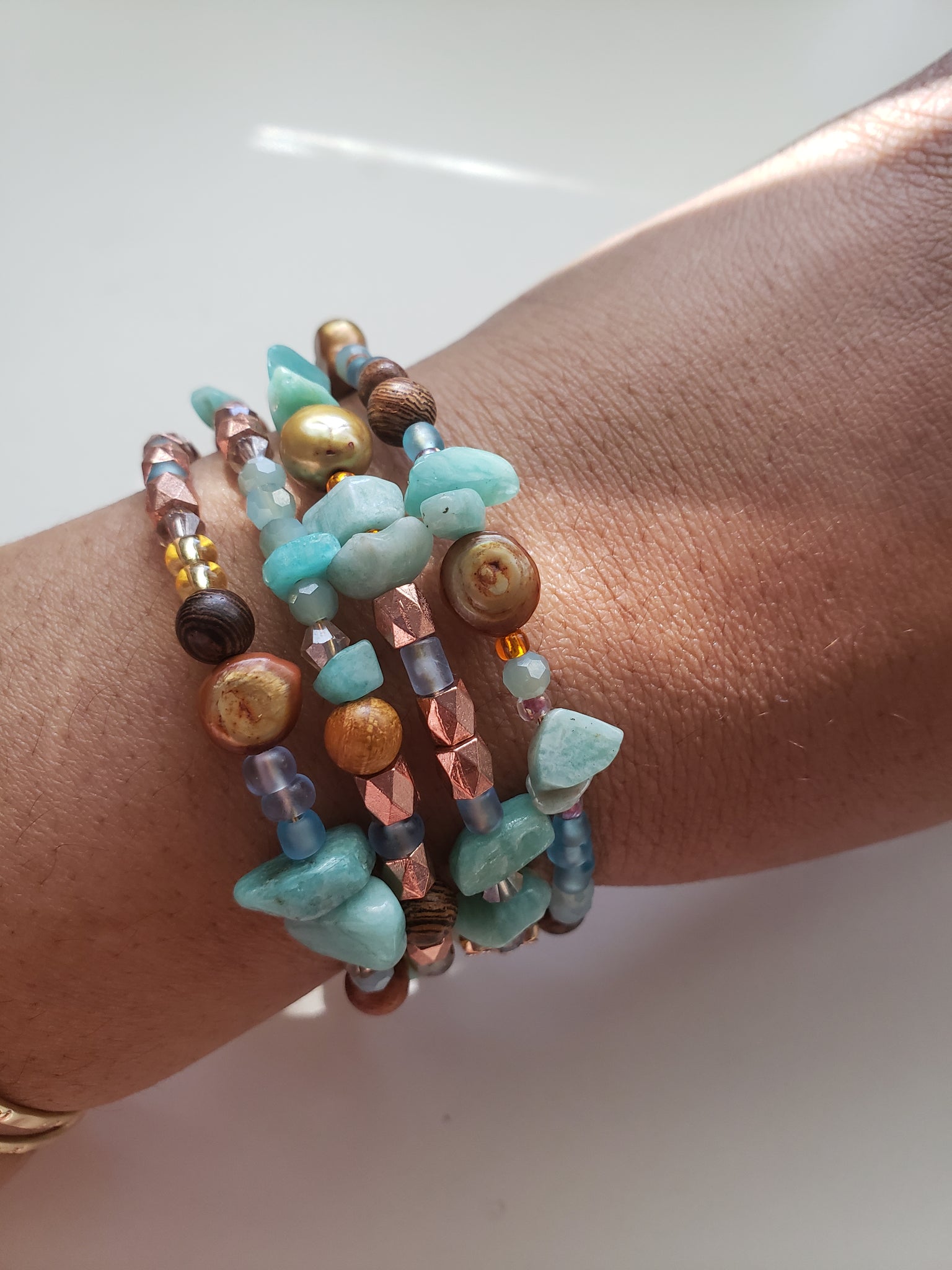 Trinity Amazonite Bracelet