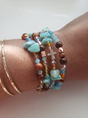 Trinity Amazonite Bracelet