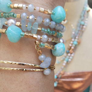 Beach Vibez Aqua Jewelry Set