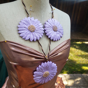 Summer Daisy Necklace & Earring Set