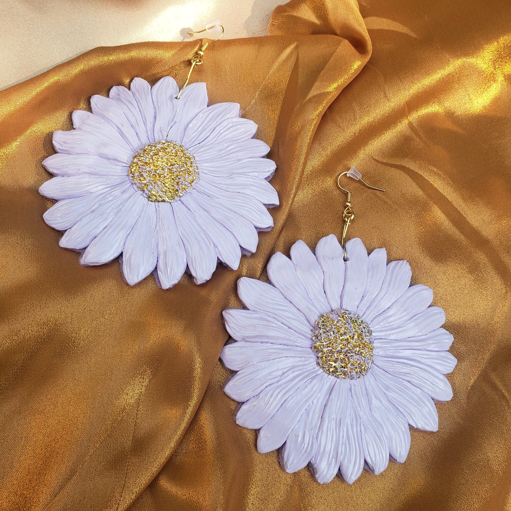Summer Daisy Necklace & Earring Set