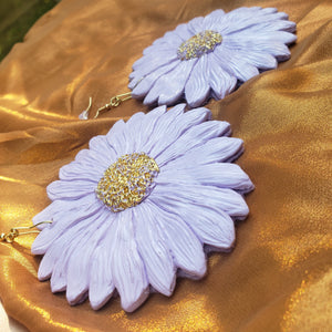 Summer Daisy Necklace & Earring Set