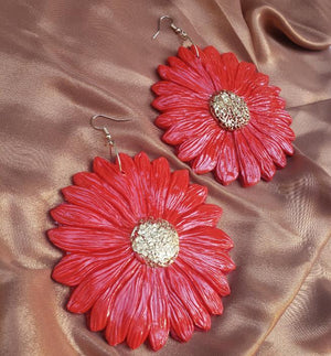 Summer Daisy Necklace & Earring Set