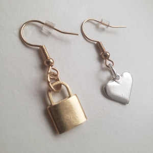 Love On Lock Earrings