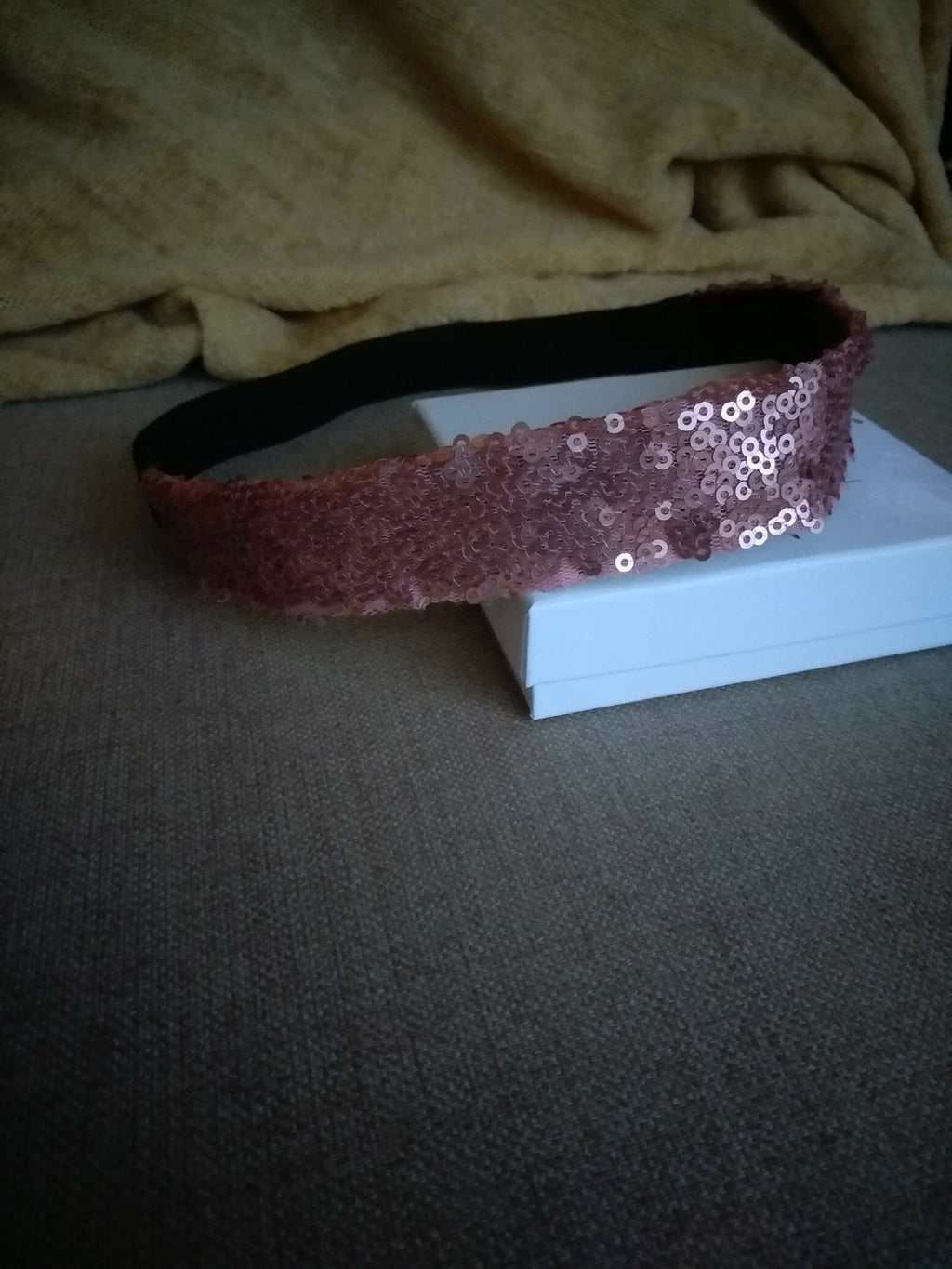 Rose Gold Sequin Headband