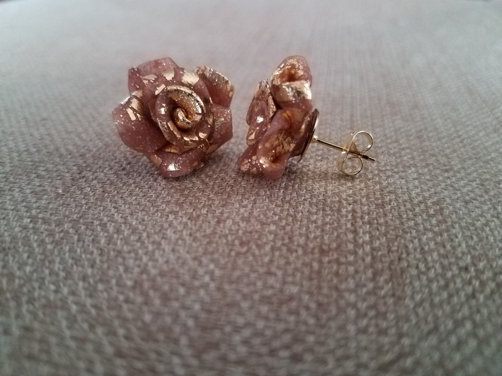 Rose Stud Set (2 Pairs)