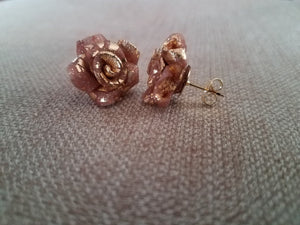 Rose Stud Set (2 Pairs)