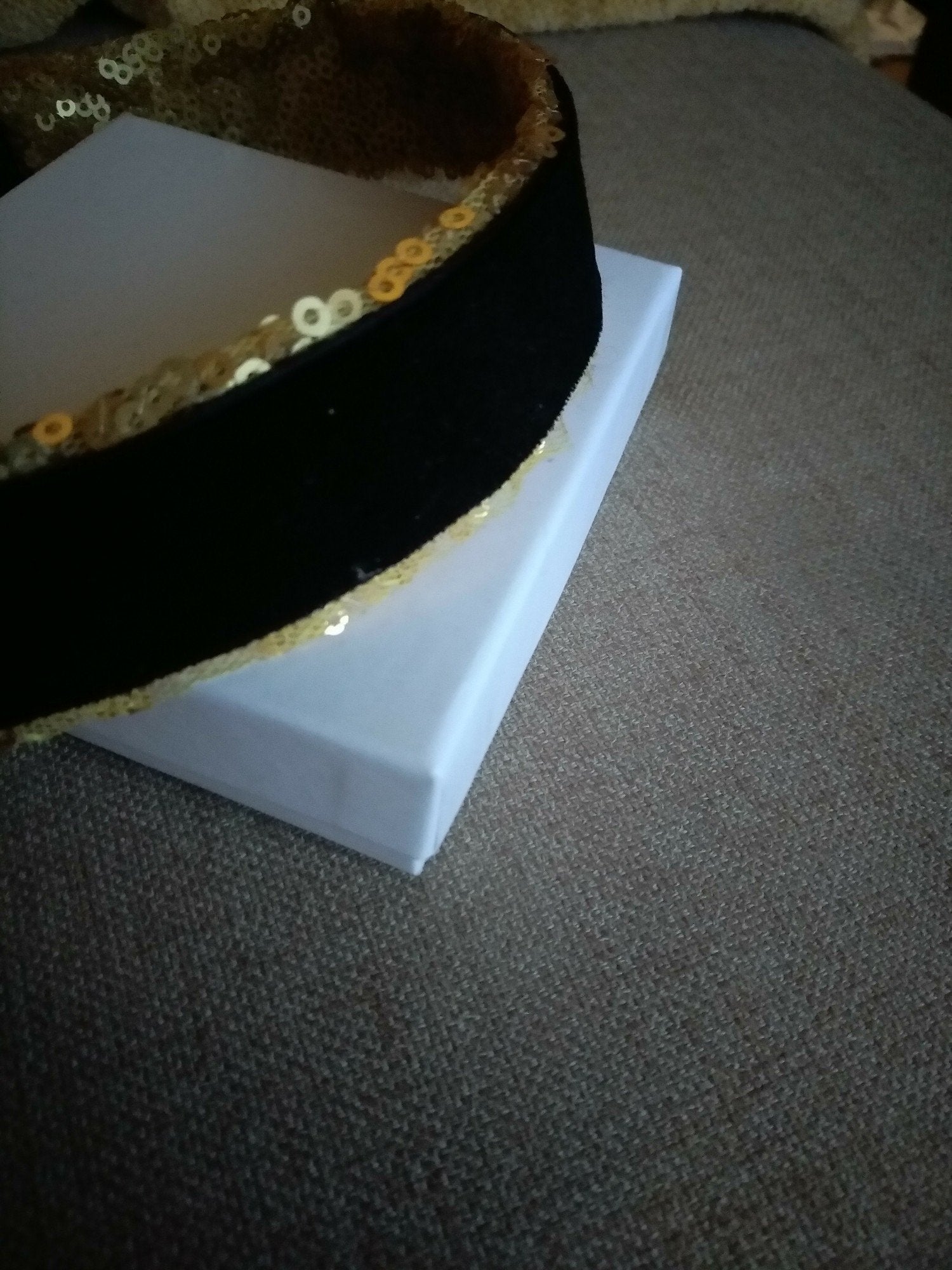 Gold Sequin Headband