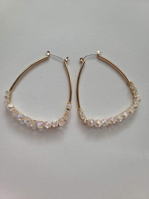 Crystal Bell Hoop